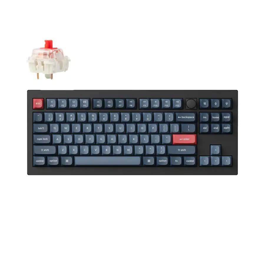 Klaviatūra Keychron V3 Max (Carbon black)-klaviaturos.shop Tastatūra Keychron V3 Max (Carbon Black) - Image 1