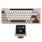 Tastatūra Epomaker RT65 (Balta/Pilka)