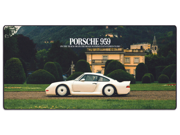 Игровой коврик для мыши «LIT Mousepad» Porsche 959
