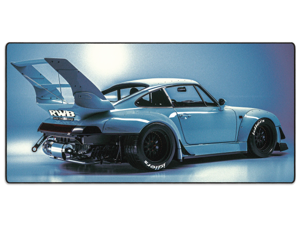 Peles-kilimelis-LIT-Mousepad-Vaporwave-Porsche-Melynas-klaviaturos.shop_