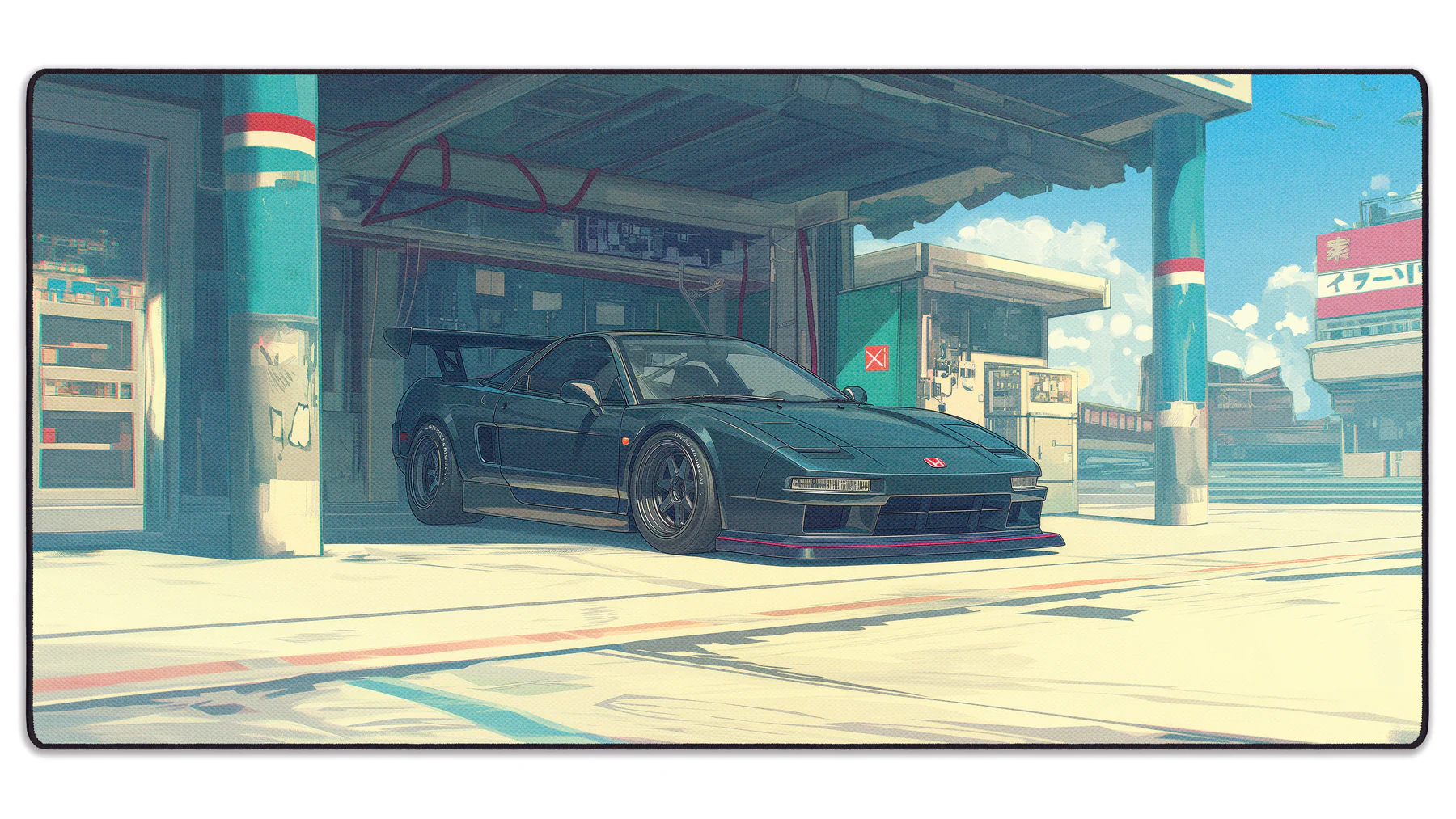 Peles-kilimelis-LIT-Mousepad-Harukis-Honda-klaviaturos.shop_ Игровой коврик для мыши «LIT Mousepad» Haruki's Honda — изображение 1