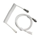 Кабель для клавиатуры HZGAMER Coiled (белый)