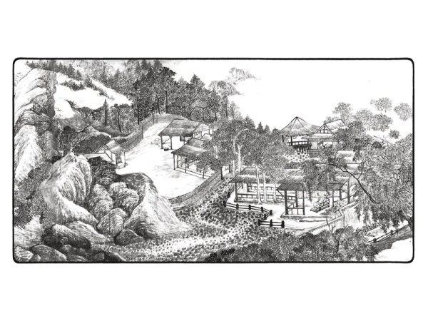 Коврик для мыши «LIT Mousepad» Whiling Away the Summer, by Wu Li (White/Black)