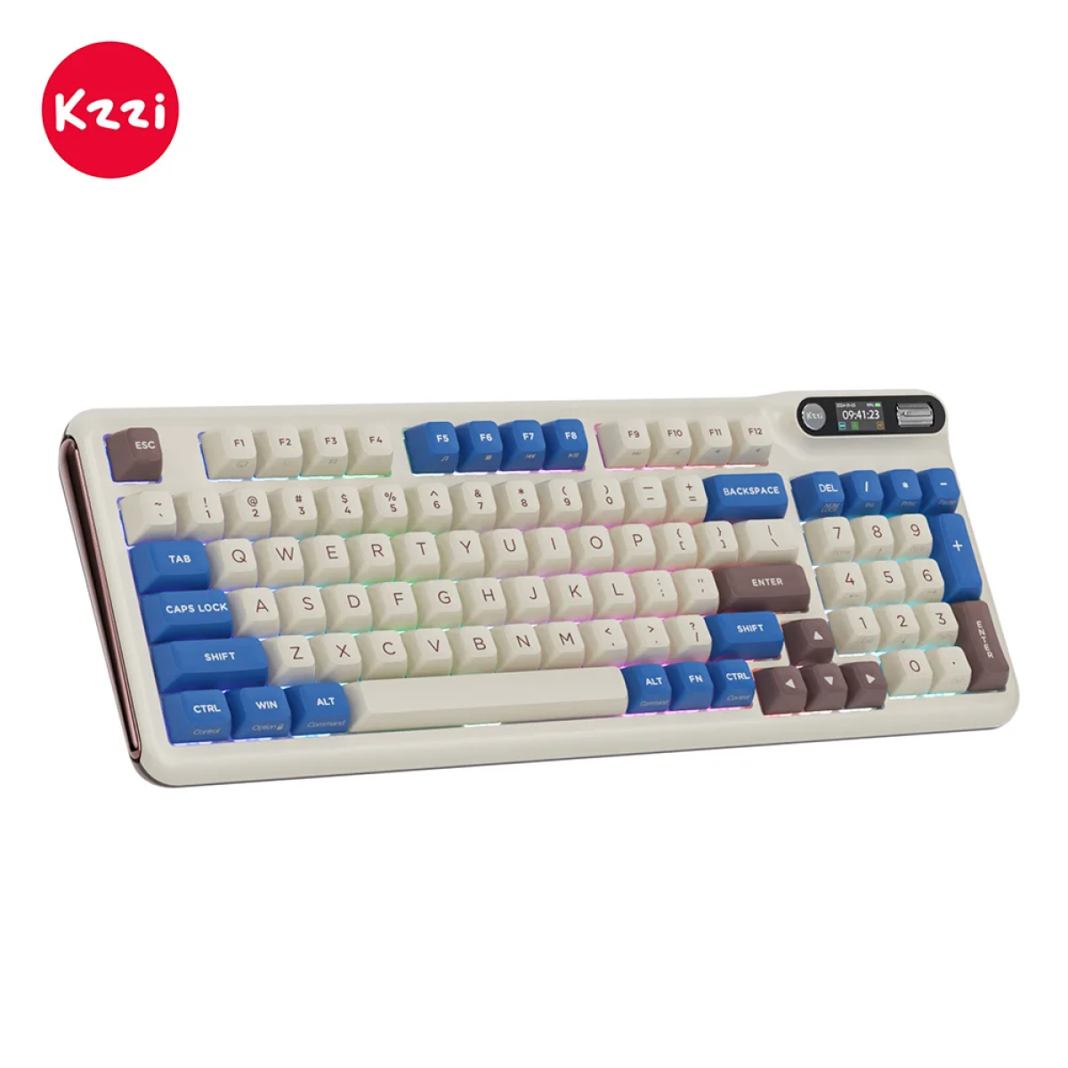 Tastatūra Royal Kludge KZZI Z98 (Latte) - Image 4