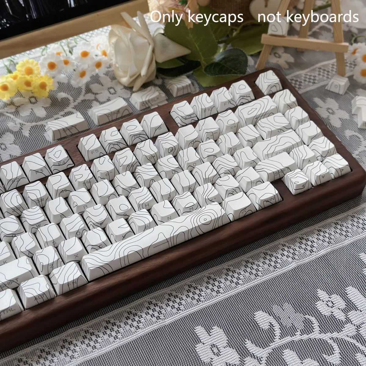 Кейкапы для клавиатуры HZGAMER (White Contour) — изображение 3
