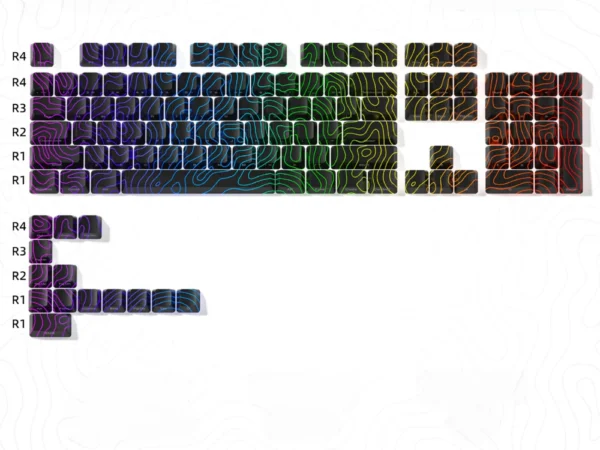 Кейкапы для клавиатуры HZGAMER (Black Contour)