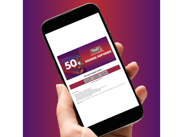 Elektroniska dāvanu karte 50 EUR