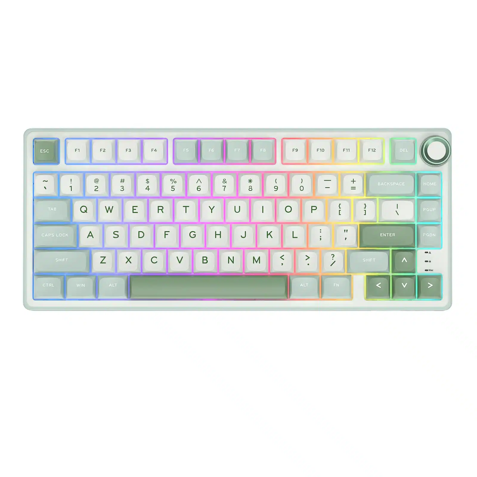 Klaviatūra Royal Kludge R75 (Sky Cyan)-klaviaturos.shop Клавиатура Royal Kludge R75 (Sky Cyan) — изображение 1