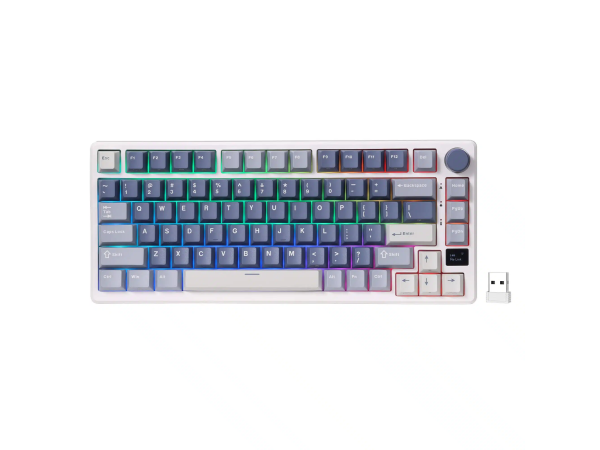 Tastatūra Royal Kludge RK M75 (Ocean blue)