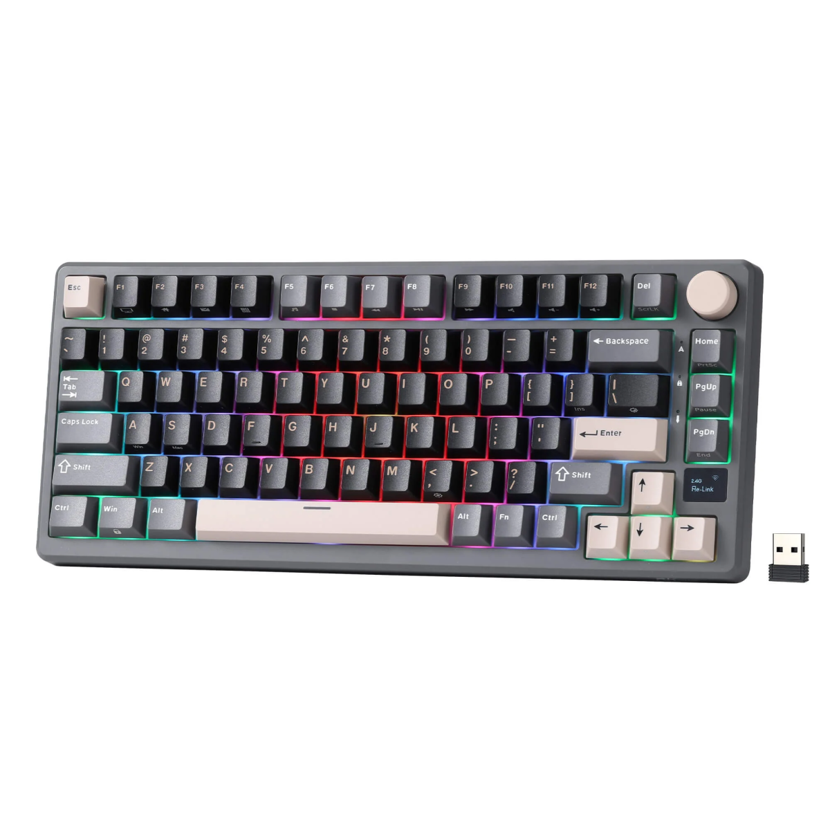 Tastatūra Royal Kludge RK M75 (Phantom) - Image 2