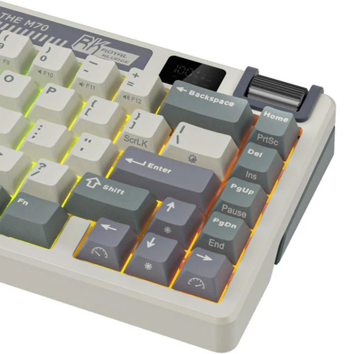 Клавиатура Royal Kludge M70 (Cyan) — изображение 5