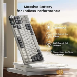 Клавиатура Royal Kludge S85 (White Night) — изображение 6