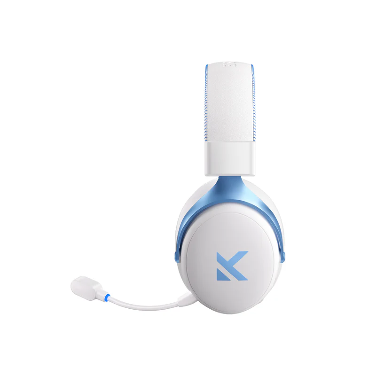 Bezvadu spēļu austiņas MCHOSE V9 PRO (Baltas/Zilas) - Image 2