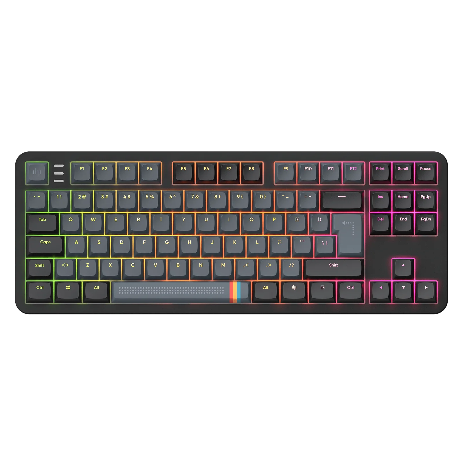 Tastatūra Dark Project ALU87A (Midnight) ISO izkārtojums-klaviaturos.shop Tastatūra Dark Project ALU87A (Midnight) ISO Layout - Image 1