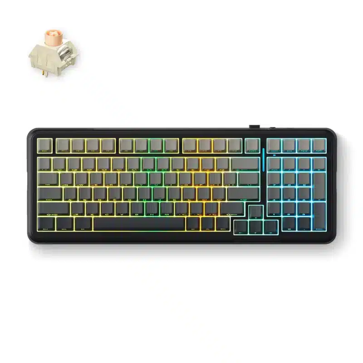 Tastatūra MCHOSE K99 V2 (Mountains Gradient) - Image 2