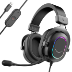 Игровая гарнитура Fifine H6 RGB (чёрная)