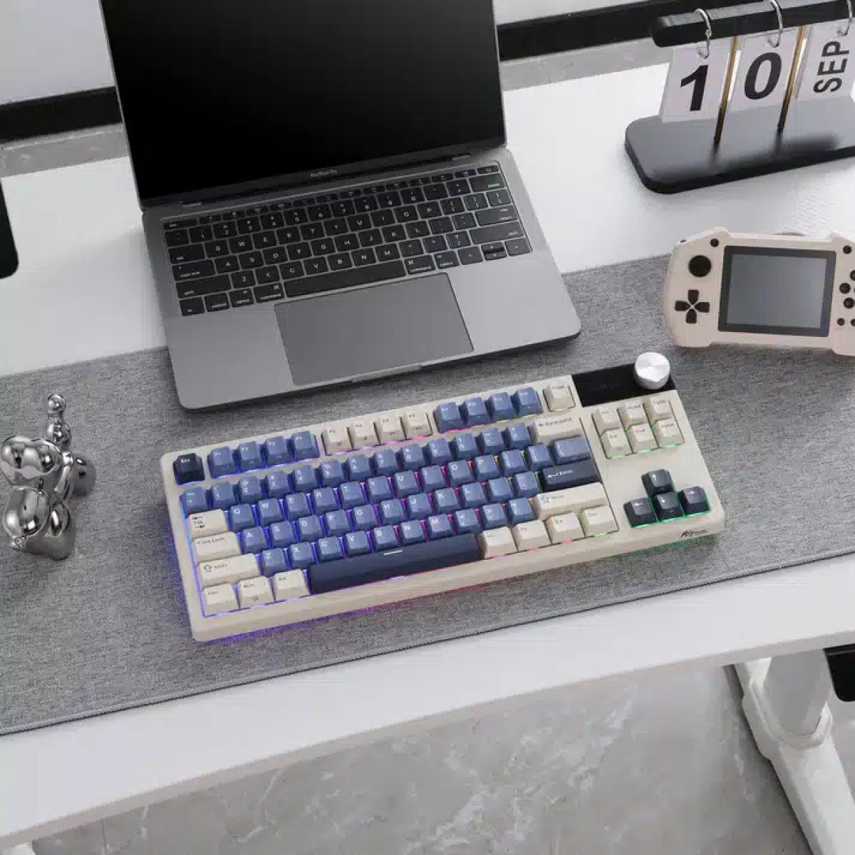 Tastatūra Royal Kludge S85 (Horizon Blue) - Image 3