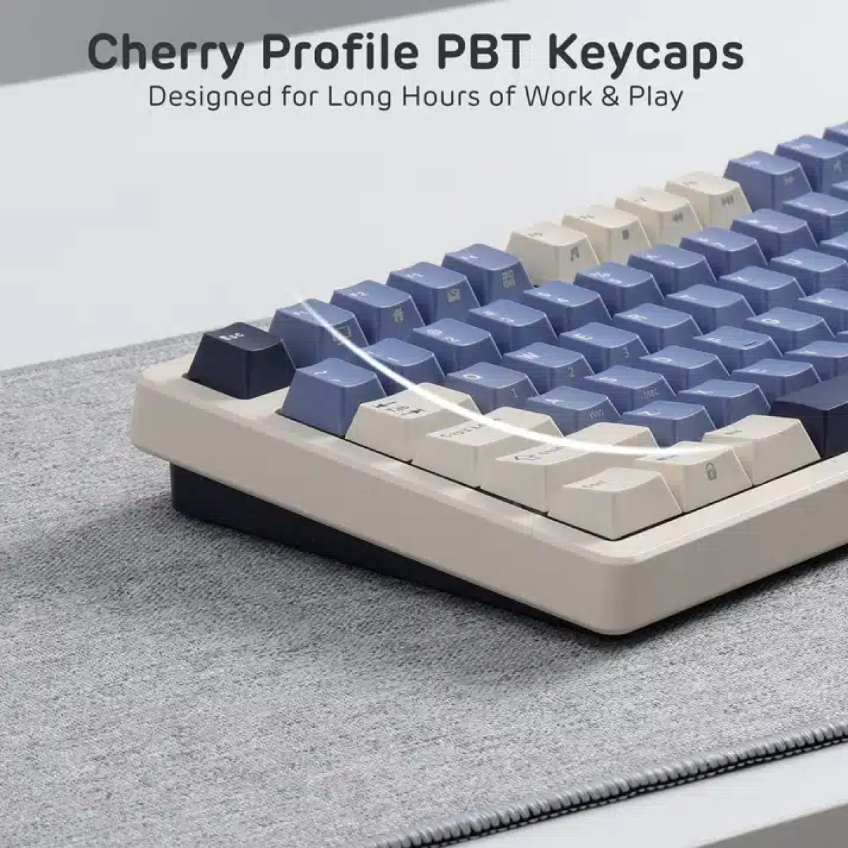 Tastatūra Royal Kludge S85 (Horizon Blue) - Image 4