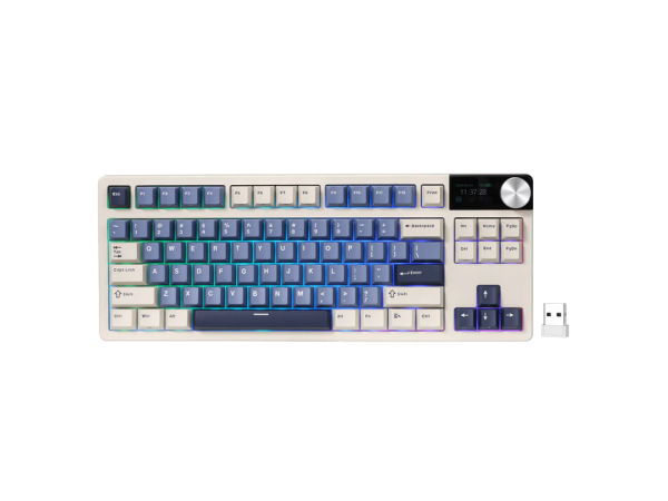 Tastatūra Royal Kludge S85 (Horizon Blue)