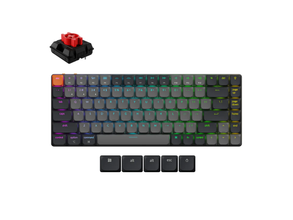 Низкопрофильная клавиатура Keychron K3 V3 (чёрная)