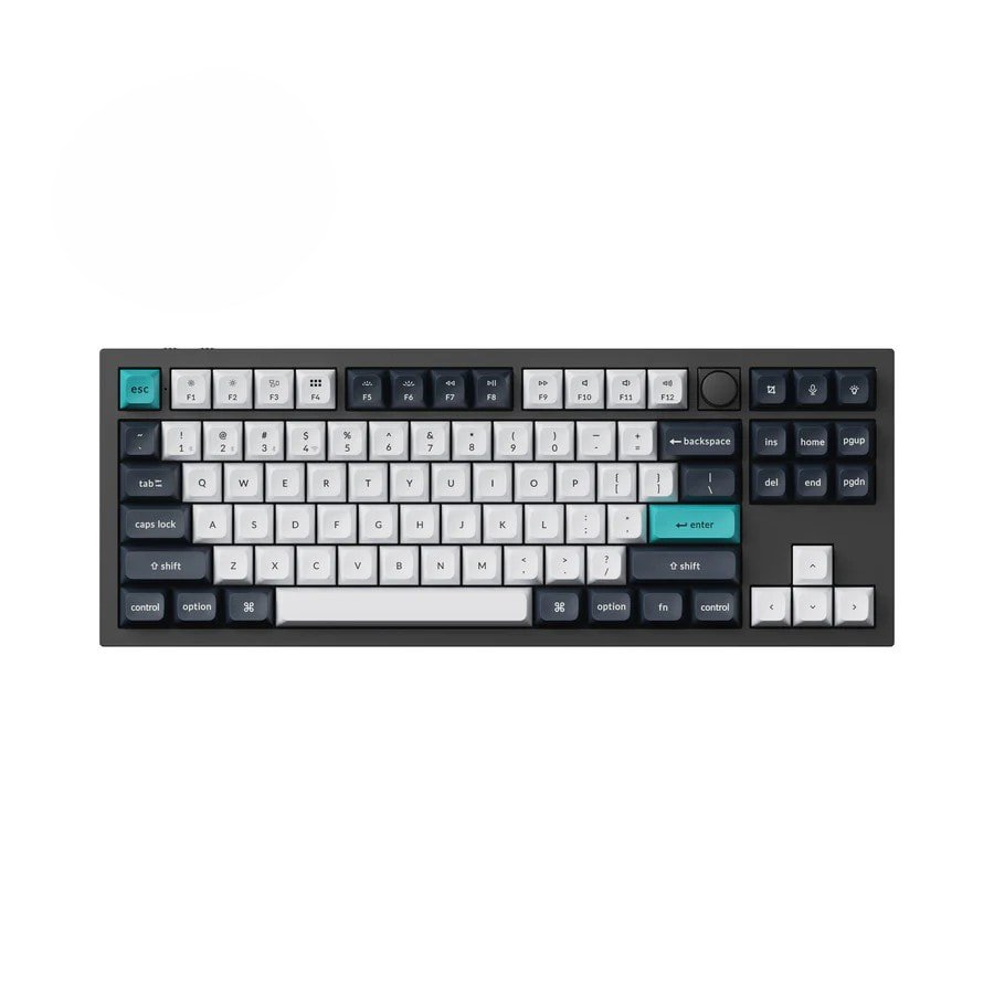 tastatūra Keychron Q Max Carbon Black Klaviaturosshop Tastatūra Keychron Q3 Max (Carbon Black) - Image 1