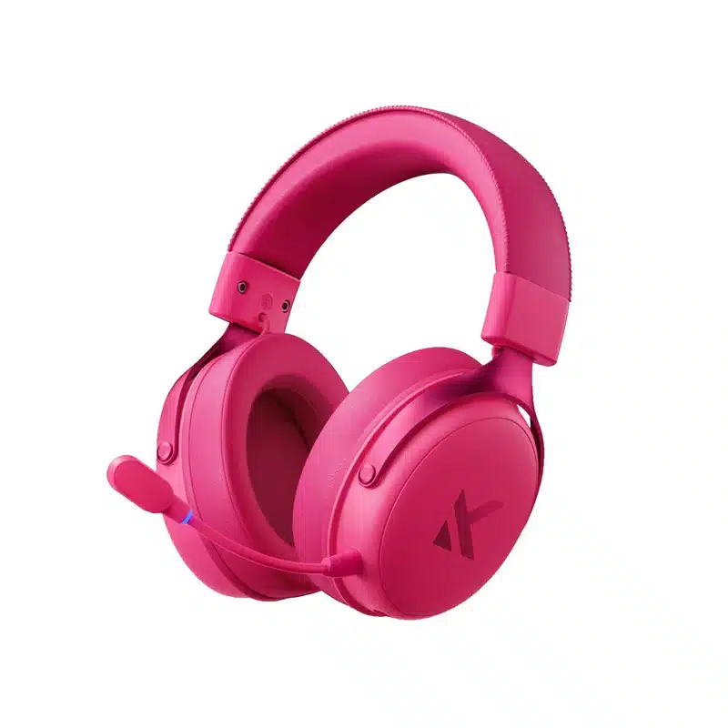 Bezvadu spēļu austiņas MCHOSE V9 PRO (Rose Red)-klaviaturos.shop Беспроводная игровая гарнитура MCHOSE V9 PRO (Rose Red) — изображение 1