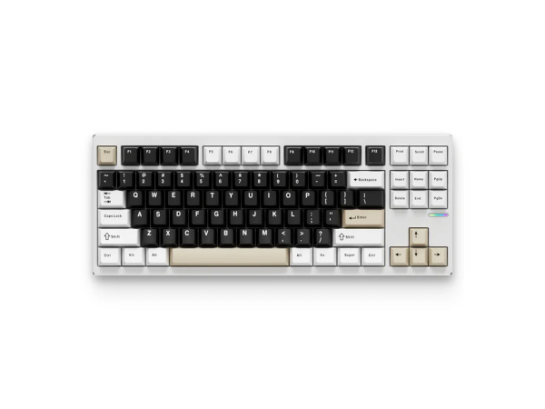 Tastatūra MCHOSE GX87S Full Aluminium (Milky Brown)