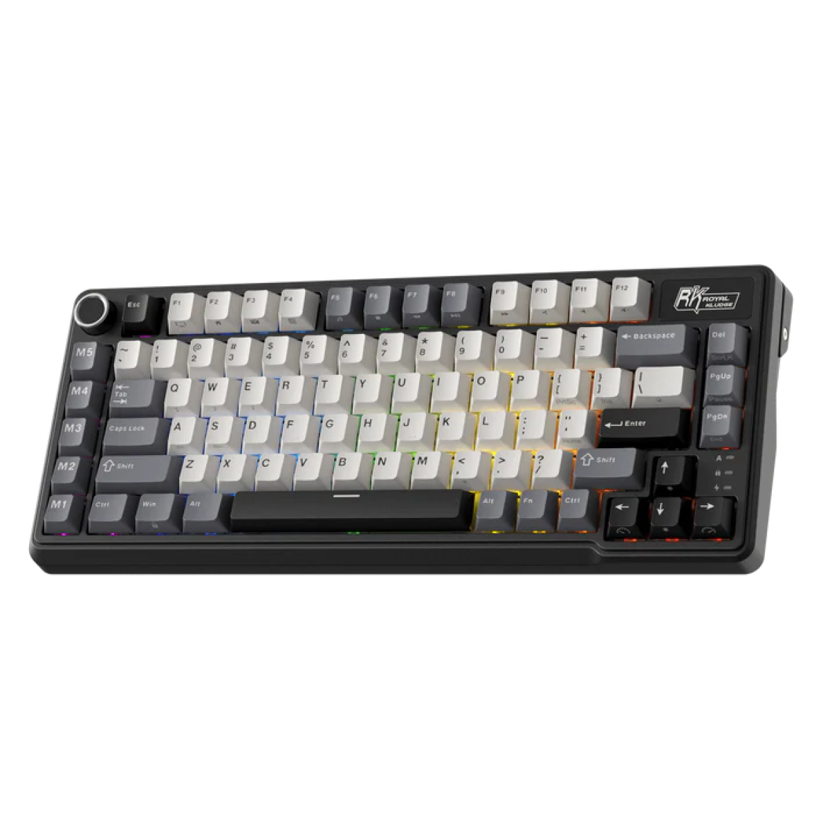 Tastatūra Royal Kludge L75 (Knight Black) - Image 2