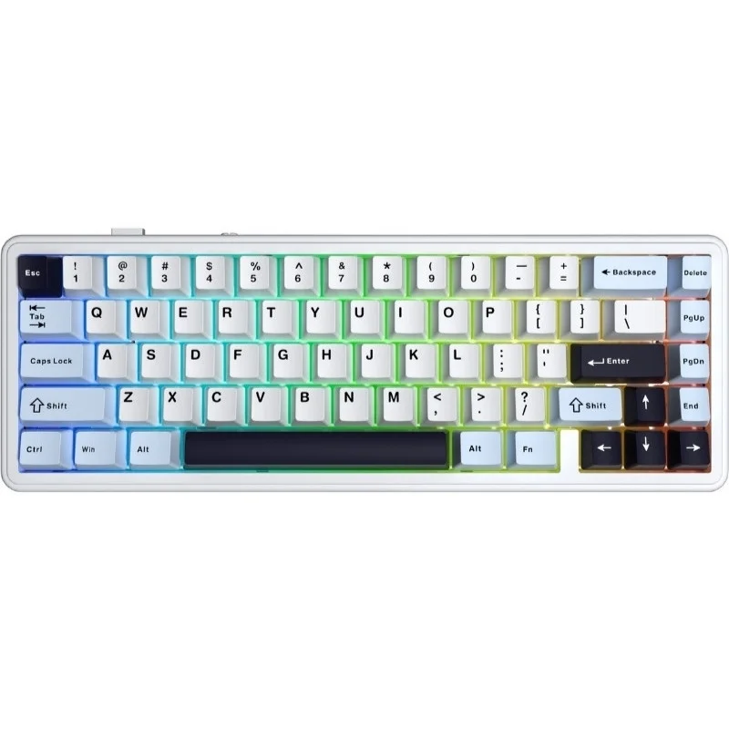 Tastatūra Aula F65 (Glacier Blue)-klaviaturos.shop Tastatūra Aula F65 (Glacier Blue) - Image 1