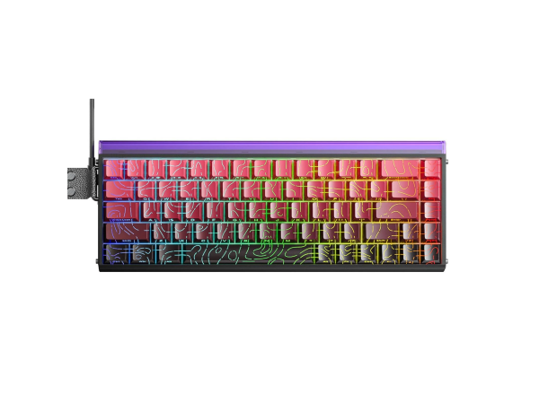 Klaviatūra Aula Hero 68 Magnetinė Hall Effect (Gradient Black-Red)-klaviaturos.shop