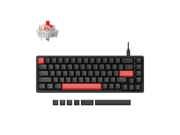 Клавиатура Keychron Lemokey X6 QMK (чёрная)