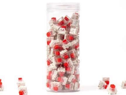 Keychron Kailh Box sarkanie Klaviatūras slēdži (110 gab.)