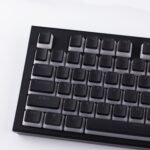 Klaviatūras taustiņu vāciņi'ai Royal Kludge Black PBT OEM 129 pudiņš - Image 5