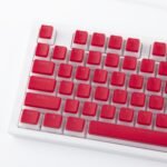 Klaviatūras taustiņu vāciņi'ai Royal Kludge Red PBT OEM 104 pudiņš - Image 5