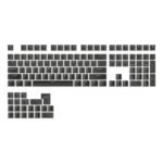Klaviatūras taustiņu vāciņi'ai Royal Kludge Black PBT OEM 129 pudiņš - Image 2