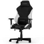 Ergonomisks spēļu krēsls DXRACER Prince Series L D23-NW (melns/balts)