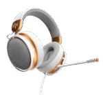 Spēļu austiņas Dark Project SONO (baltas) - Image 4