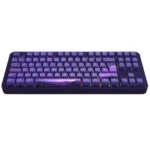 Klaviatūras tumšais projekts ALU87B (debess) ISO izkārtojums - Image 2