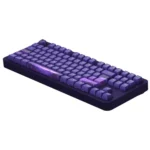 Klaviatūras tumšais projekts ALU87B (debess) ISO izkārtojums - Image 4