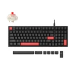 Keychron Lemokey X5 QMK Klaviatūra (melna)