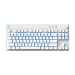 Klaviatūra MCHOSE Mix 87 Magnetic Hall Effect (balta)