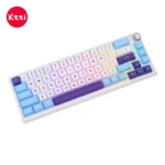 Klaviatūra Royal Kludge KZZI K68 Pro (Zilā jūra) - Image 4