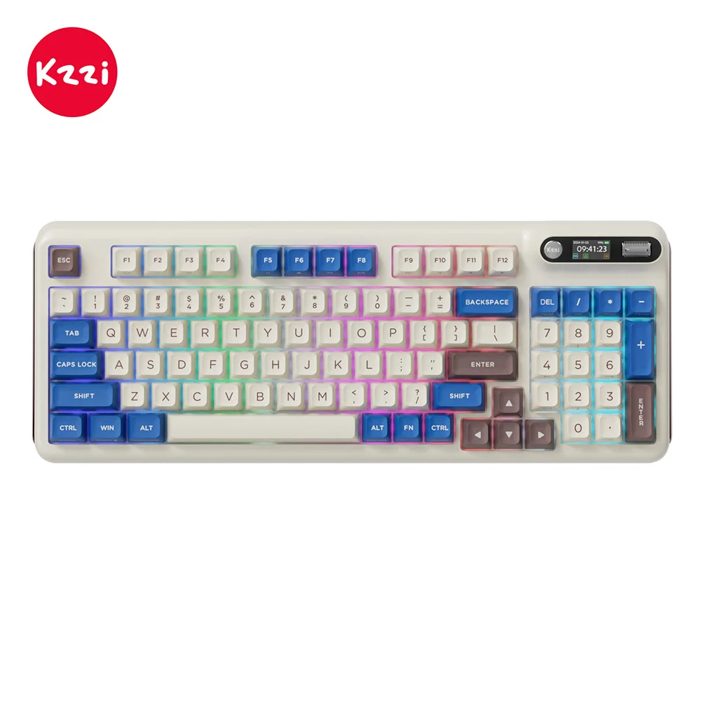Klaviatura-Royal-Kludge-KZZI-Z98-Latte-klaviaturos.shop_.webp Klaviatūra Royal Kludge KZZI Z98 (Latte) - Image 1