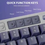 Klaviatūra Royal Kludge M65 (okeāna zila) - Image 3