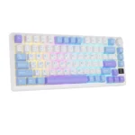 Klaviatūra Royal Kludge RK M75 (Taro Milk) - Image 2