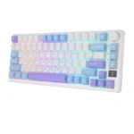 Klaviatūra Royal Kludge RK M75 (Taro Milk) - Image 3