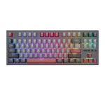 Klaviatūra Royal Kludge RK R87 (melna)