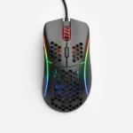 Spēļu pele Glorious PC Gaming Race D modelis matēts melns (matēts melns)