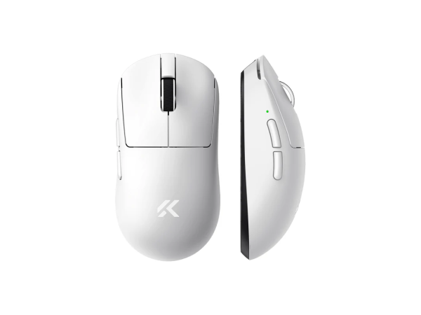 Bezvadu spēļu pele MCHOSE A7 V2 Ultra (balta)