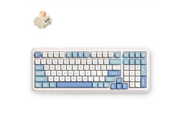 Tastatūra MCHOSE K99 V2 (Sky Blue)